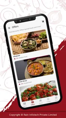 Food Delivery UI Kit - Flutter android App screenshot 4